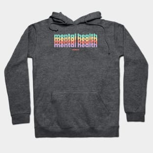 Mental Health Matters | Poppins Peach Candy Hoodie